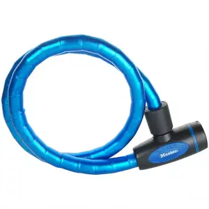 Kerékpár zár lanko 1m x 18 mm kulcsrakész, mix színek kép