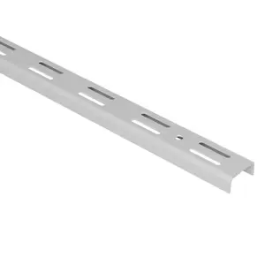 Két soros léce 25x12 mm hossz 1000 mm fehér kép