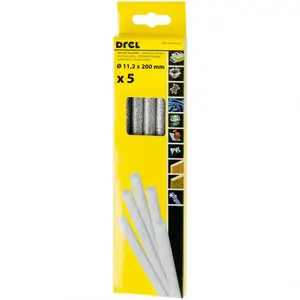 Öntapadós botok 5 db 11, 2 mm X 200 mm, ezüst szövet CON-GKS-61209 kép