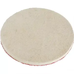 Csiszolókorong filc, tépőzárral, 125 mm, Drel kép