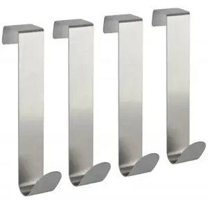 Ajtó akasztó 22x120 mm rozsdamentes acélból 4 db kép