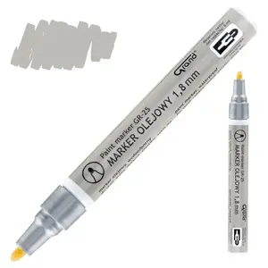 Építési olajos marker ezüst kép