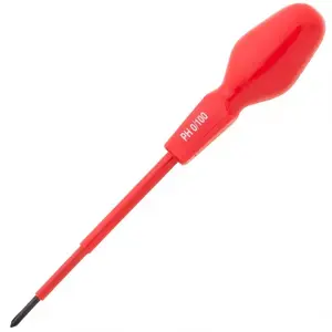 Csavarhúzó elektrotechnikai szigeteléssel 1000V, kereszt, PH0 x 100 mm kép