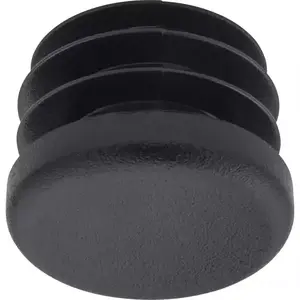 Kerek csőbetét 25 mm fekete (4db) kép