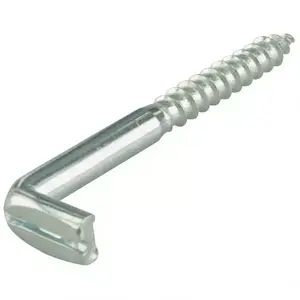 Önfúró csavarok galvanizált L kampóval. 30x5, 2mm kép