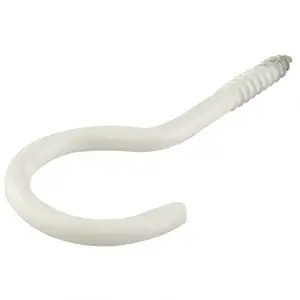 Csavarozható horog műanyaggal bevont 100x6, 2mm kép