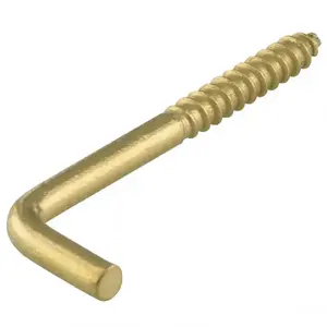Csavarozható horog sárgaréz40x3, 0mm kép