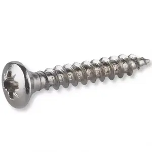 Csavarok kerek fejjel nikkelezve 3, 0x20mm kép