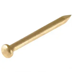 Lapos fejű huzalszeg sárgaréz 1, 2x20mm kép