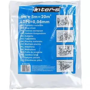 Festő fólia 4/5 kék kép
