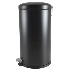 Szemetes 40 l-es matt fekete kép