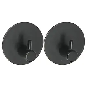 Horog fém fekete 2 db HK0127B kép