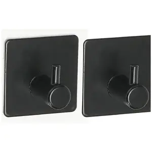 Horog fém fekete 2 db HK0095A kép