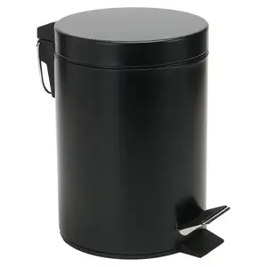 Szemetes 3 l fekete kép