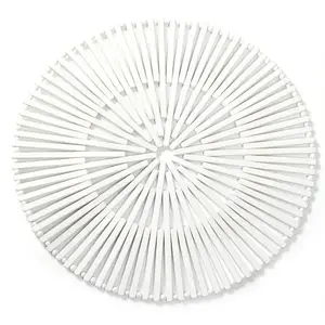 Asztalterítő bambusz 37, 5 cm fehér ZF-004 kép
