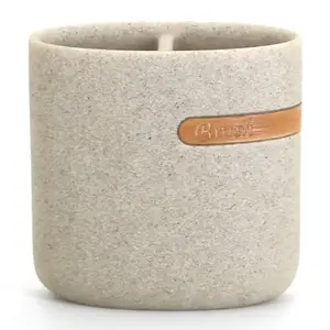 Fogkefetartó csésze pohár PL-4097 sandbeige kép