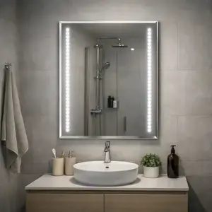 LED megvilágított tükör No. 6 kép