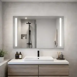 LED világító tükör vízszintes 60/80 horizontál kép