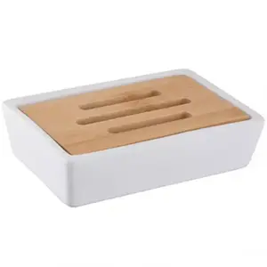 Szappantartó fehér 06576 Pure Bisk kép