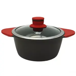 Elo edény fedővel 24cm láva kép