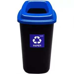 Kosár sort Bin 28 l kék- papír kép