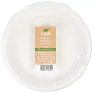 Tányérok 23 cm - cukornád (6 db) kép