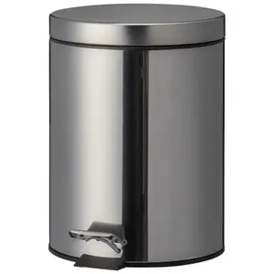 Szemetes 5 l acél C88000130 kép