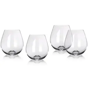Vörösboros poharak 4 db-os készlet 560 ml kép
