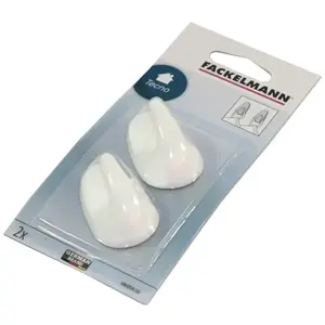 Ovális kampók fehér 5cm 686008 kép