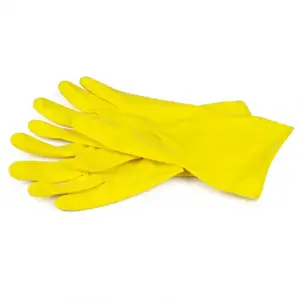 Latex kesztyű takarításhoz M sárga kép