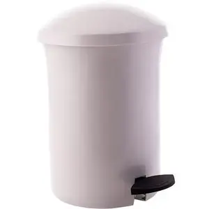 Kosár pedállal 3, 8 l fehér 537-01 kép