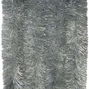 Girland átmérő 10 cm hossz 2 m ezüst 10530 kép