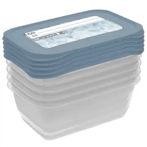 5 edényes készlet Egyenes. Kék címkével 15, 5x10, 5x6 0, 5l 680 kép