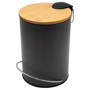 Kosár pedállal és bambuszfedéllel 12 L FTC2345B-12L kép