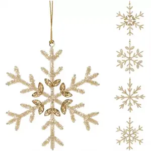 Dekoráció hópehely Hangdeco 15 cm mix A72100010 kép
