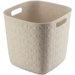 Softex szögletes kosár 15l 258713 krém kép