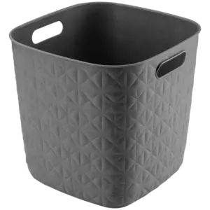 Softex szögletes kosár 15l 258710 sötétszürke kép