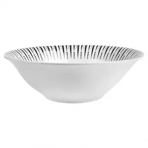 Porcelán salátástál Iris 23 cm kép