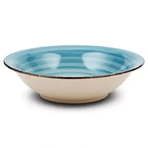 "Lines faded blue" étlap, 21 cm kép