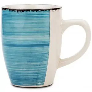 "Lines faded blue" bögre, 355 ml kép