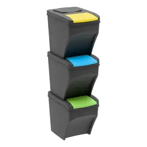 Újrahasznosító kukák 3X25LT – 39X29X99H RB00003 kép