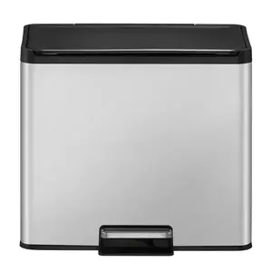 Szemetes Eko Essential 15+15l inox mat 822830 kép