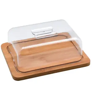 Bambusz sajttál 30*24*10.5 g18-g043 kép