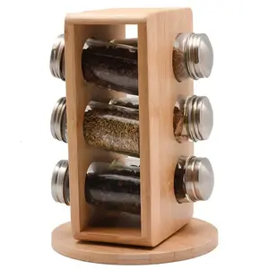 Bambusz fűszertartó 16*22cm sh02616b kép