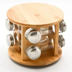 Bambusz fűszertartó 19*15.7cm g18-bx023 kép