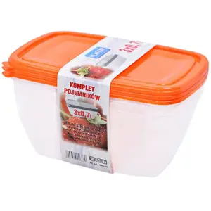 Ételtároló készlet 3x0, 7l 666-00 kép