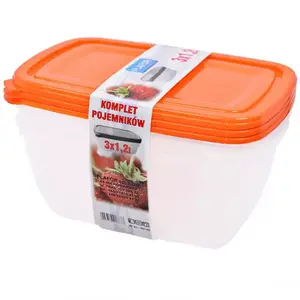 Ételtároló készlet 3x1, 2l 667-00 kép
