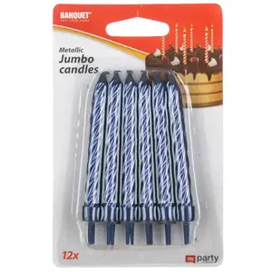 Születésnapi gyertya jumbo my party 12db kép