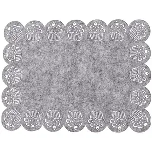 Alátét MUFFINS 45X30 szürke kép