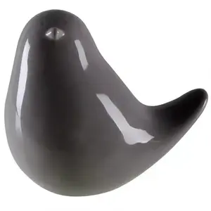 Kerámia figura SPARROW, Magasság 8 CM, Szürke kép
